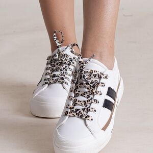 Hey Girl by Corkys That’s Her Sneakers Stylish Leopard Women's shoes